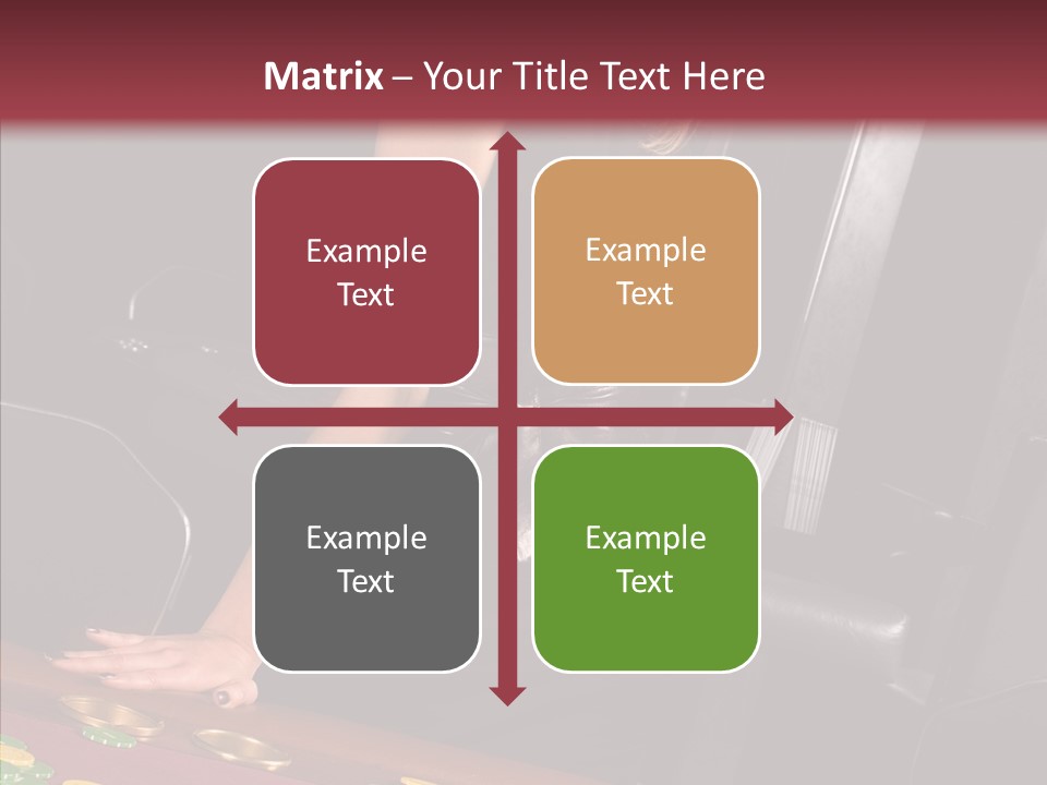 Gamble Social Looking PowerPoint Template