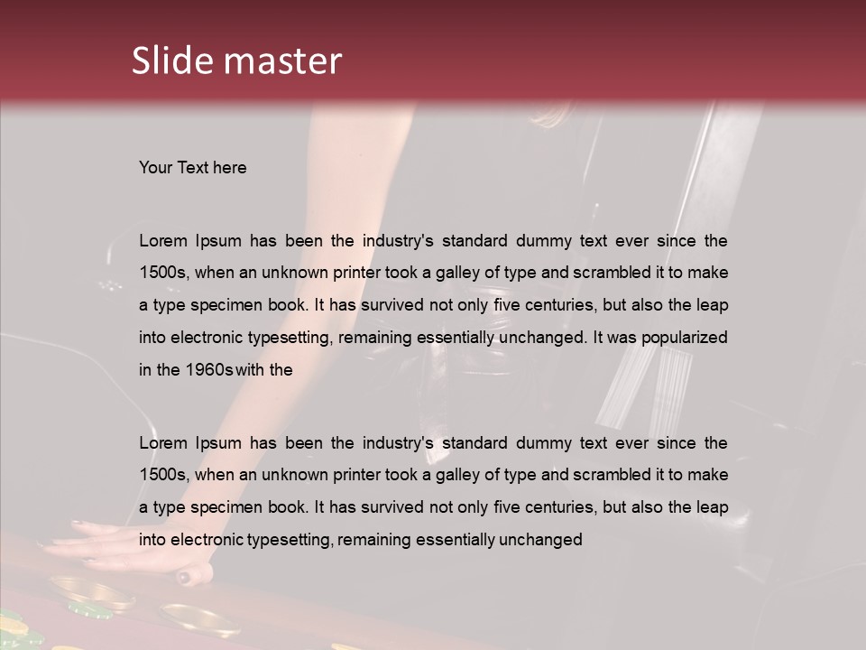 Gamble Social Looking PowerPoint Template