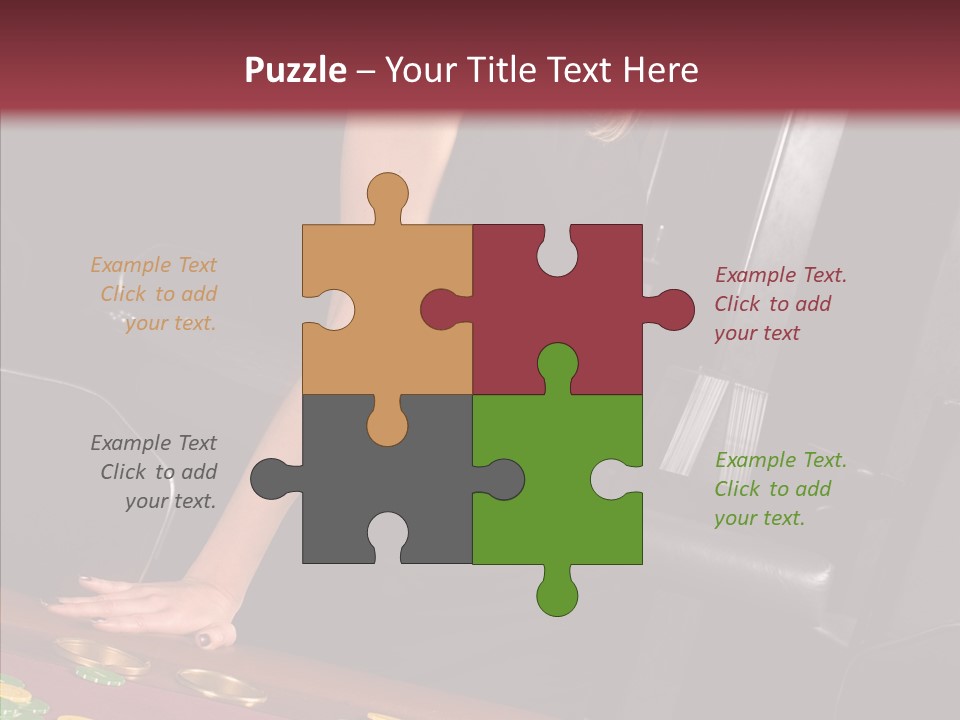 Gamble Social Looking PowerPoint Template