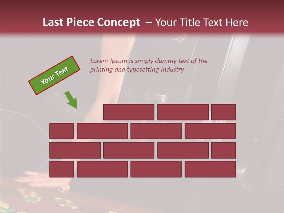 Gamble Social Looking PowerPoint Template