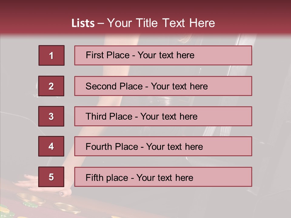 Gamble Social Looking PowerPoint Template