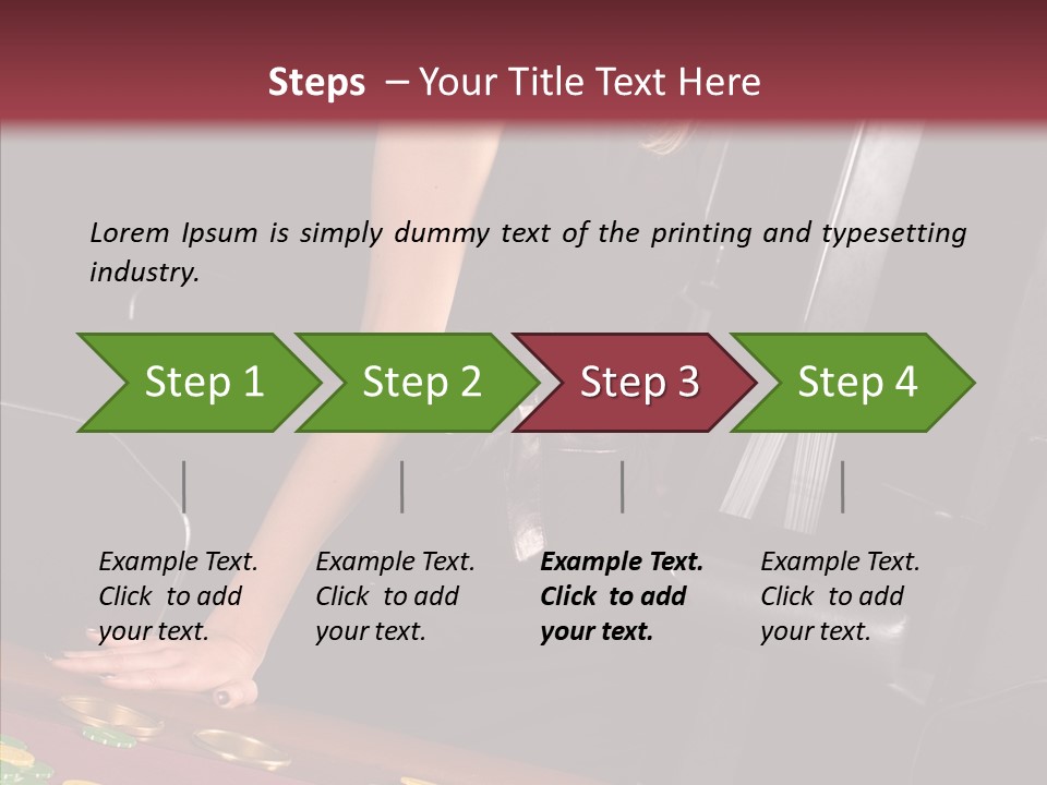 Gamble Social Looking PowerPoint Template