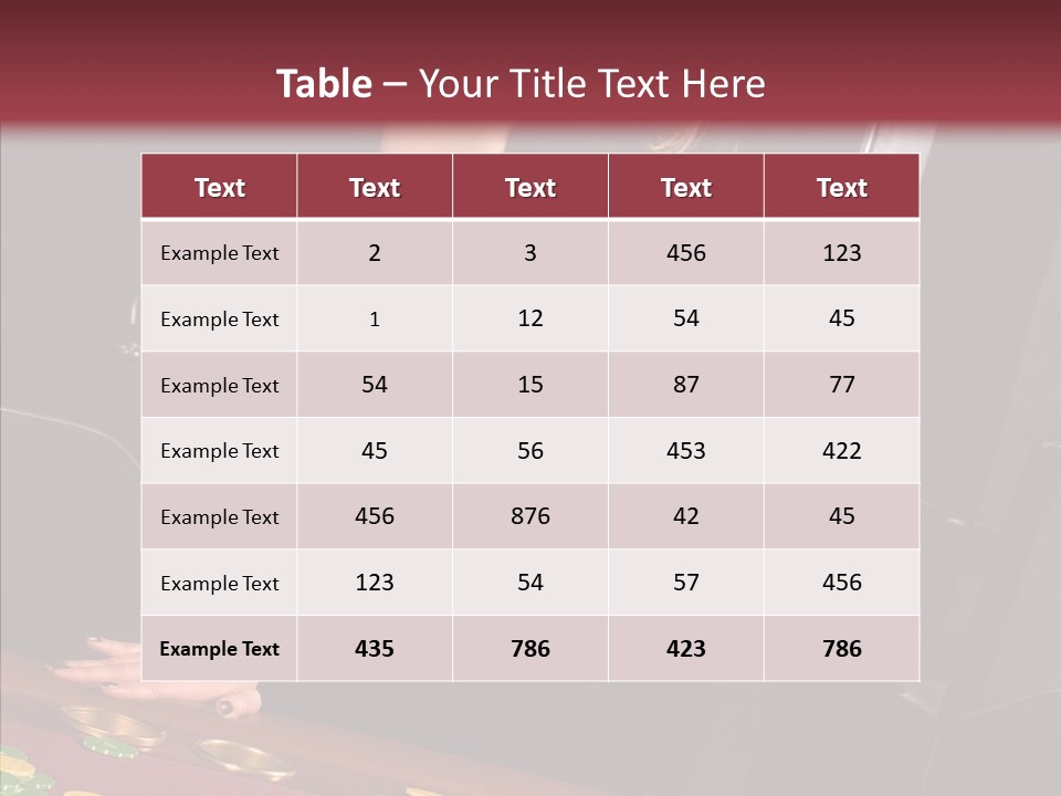 Gamble Social Looking PowerPoint Template