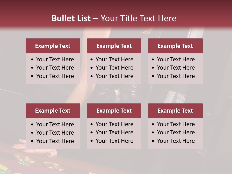Gamble Social Looking PowerPoint Template