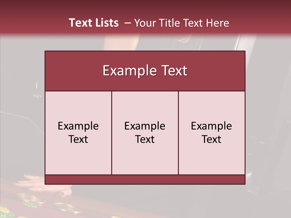 Gamble Social Looking PowerPoint Template