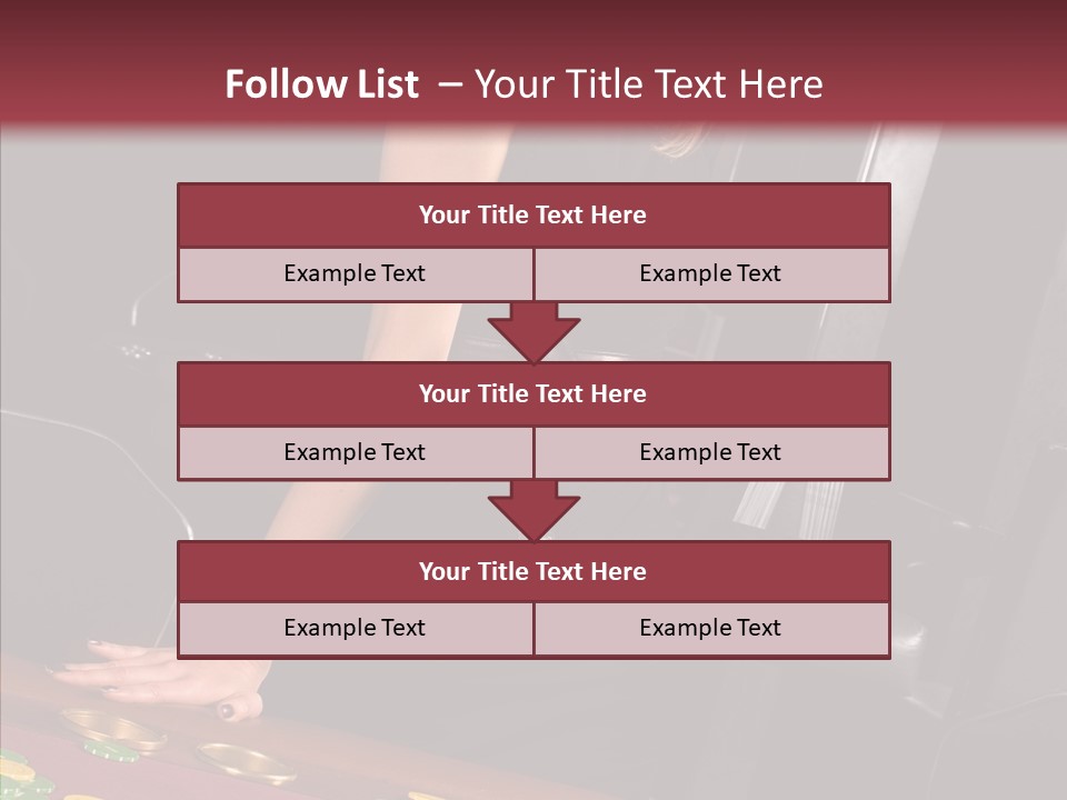 Gamble Social Looking PowerPoint Template
