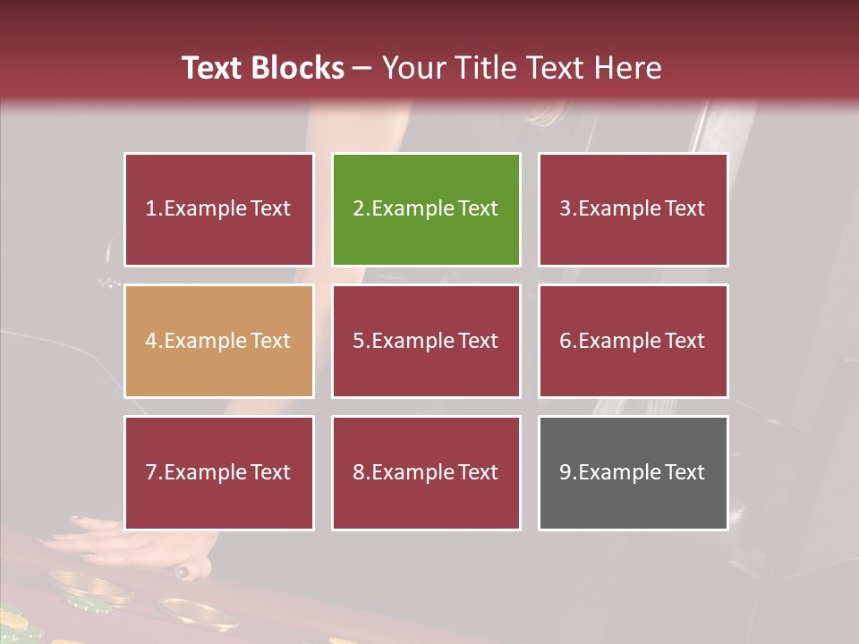Gamble Social Looking PowerPoint Template