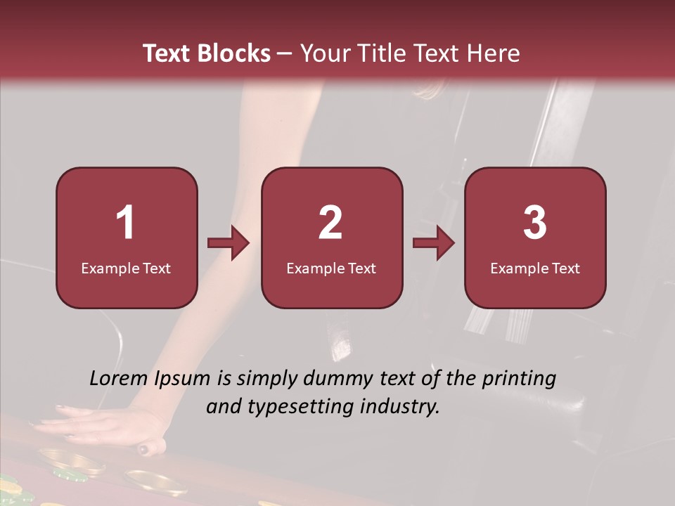 Gamble Social Looking PowerPoint Template