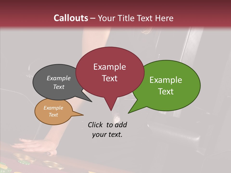 Gamble Social Looking PowerPoint Template