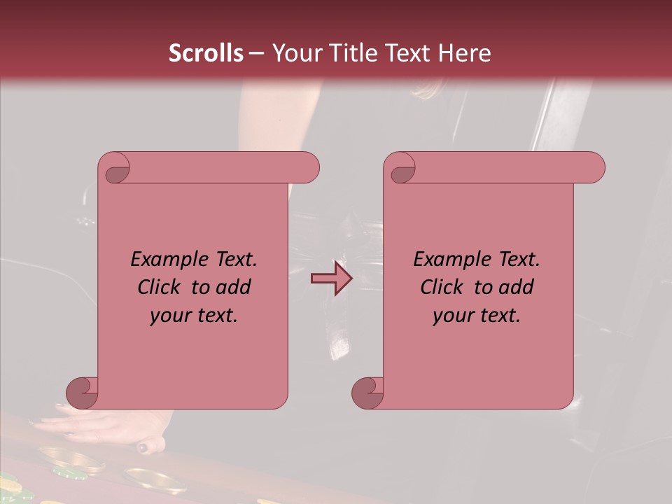 Gamble Social Looking PowerPoint Template