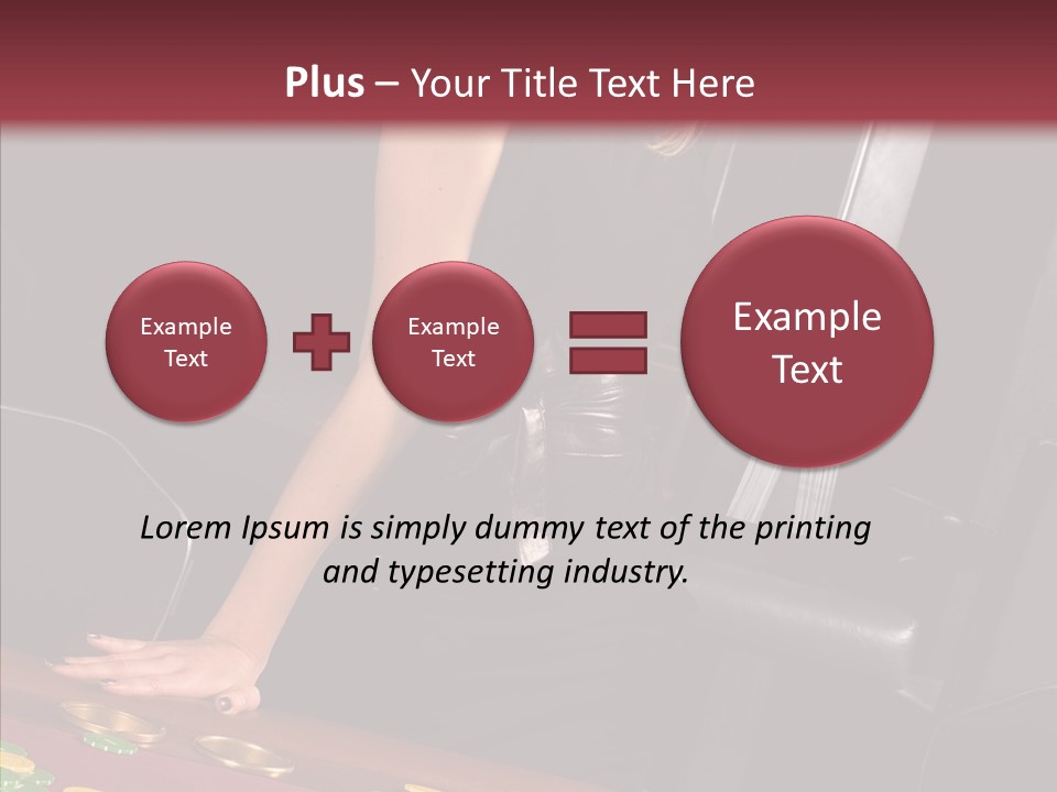 Gamble Social Looking PowerPoint Template