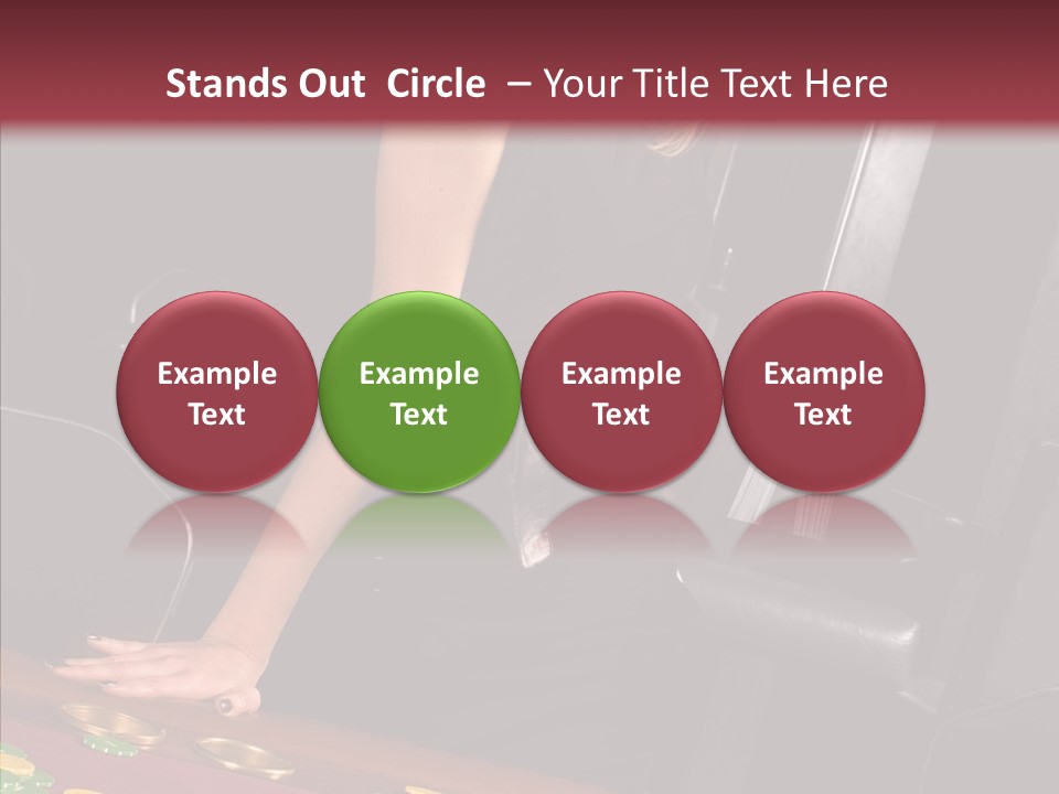 Gamble Social Looking PowerPoint Template