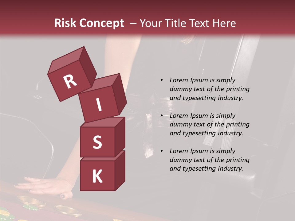 Gamble Social Looking PowerPoint Template