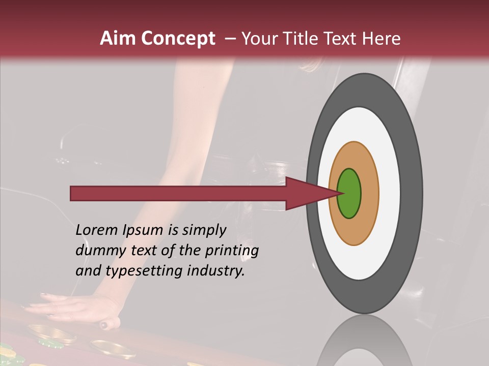 Gamble Social Looking PowerPoint Template