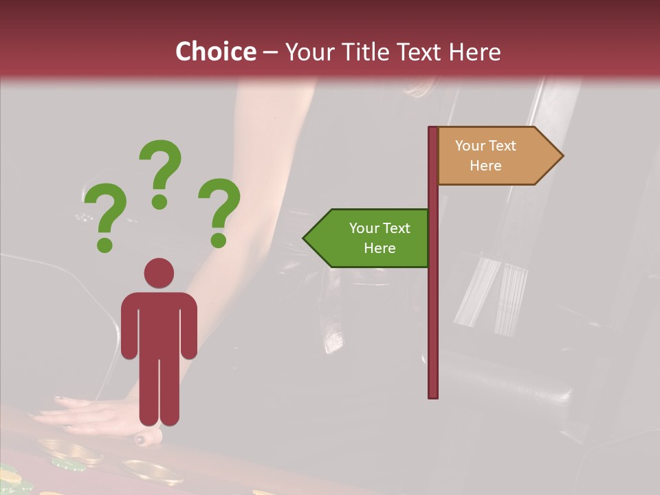 Gamble Social Looking PowerPoint Template