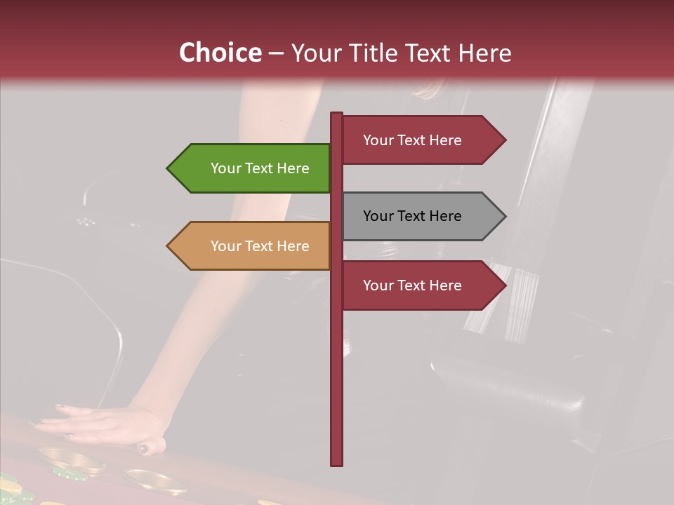 Gamble Social Looking PowerPoint Template