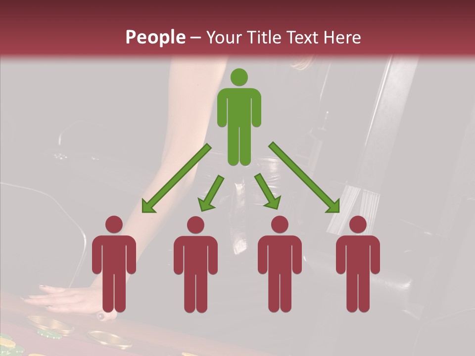 Gamble Social Looking PowerPoint Template