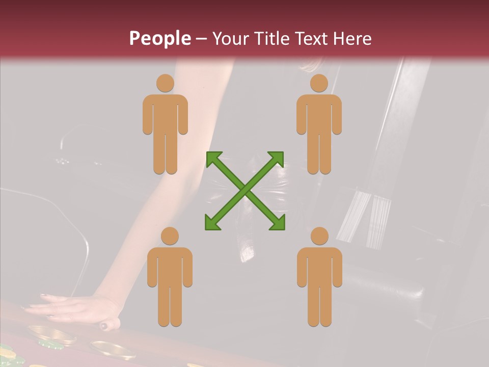 Gamble Social Looking PowerPoint Template