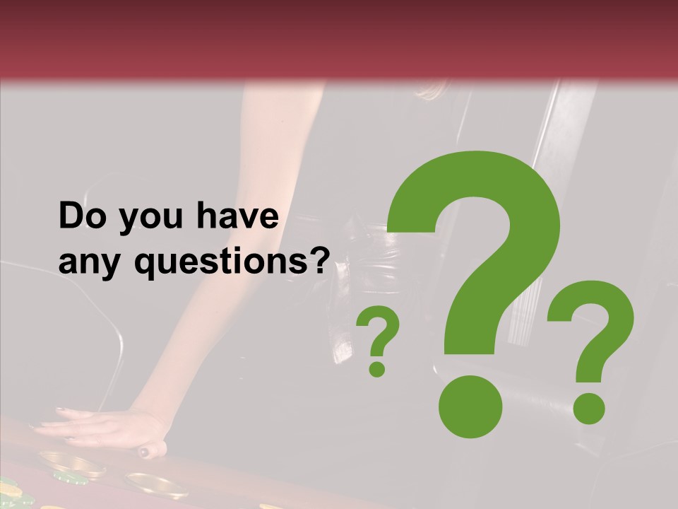 Gamble Social Looking PowerPoint Template