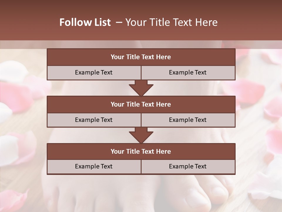 Feminine Indoors Wood PowerPoint Template