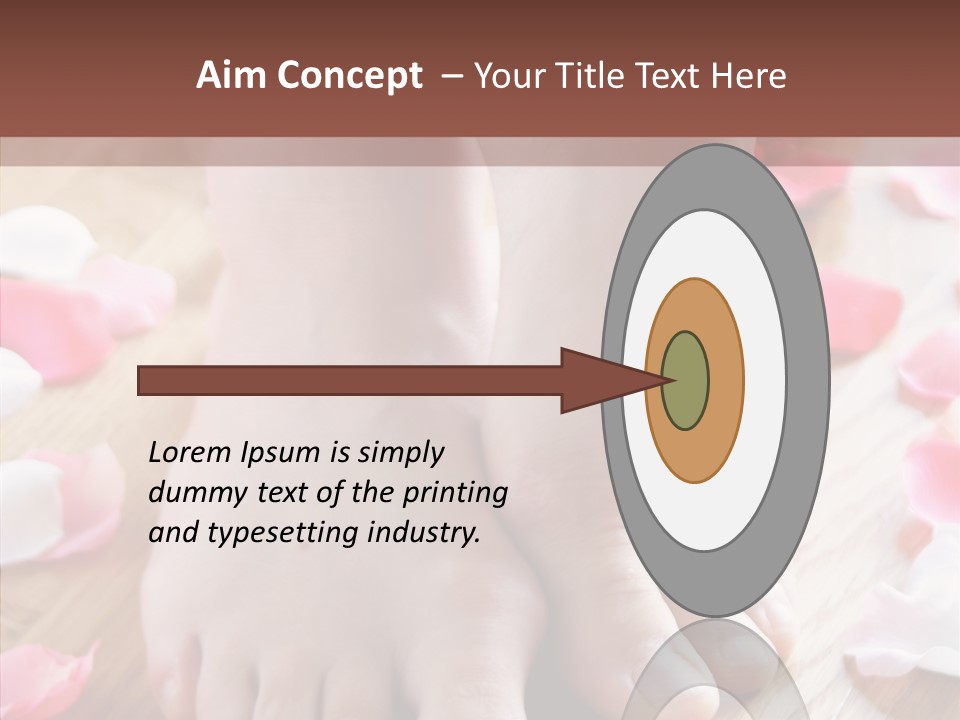 Feminine Indoors Wood PowerPoint Template