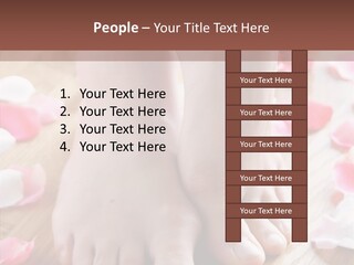 Feminine Indoors Wood PowerPoint Template