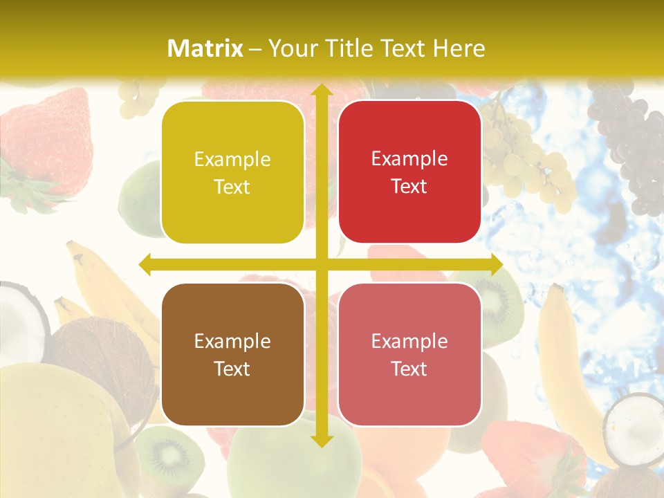 Seasonal Reflection Healthy PowerPoint Template