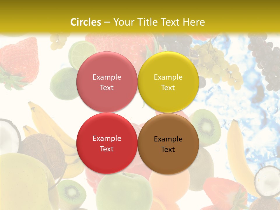 Seasonal Reflection Healthy PowerPoint Template