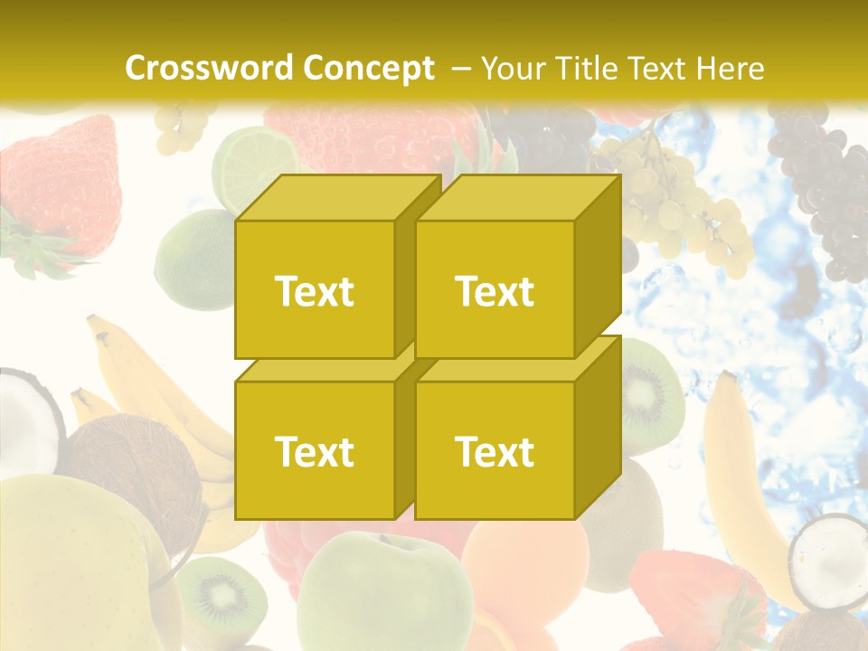 Seasonal Reflection Healthy PowerPoint Template