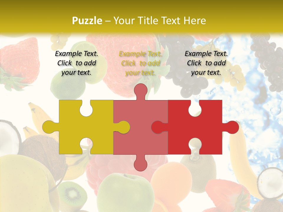 Seasonal Reflection Healthy PowerPoint Template