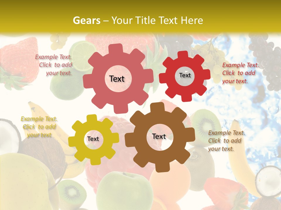 Seasonal Reflection Healthy PowerPoint Template