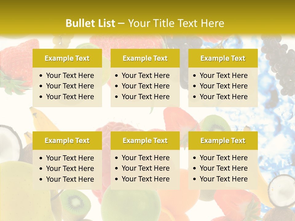 Seasonal Reflection Healthy PowerPoint Template
