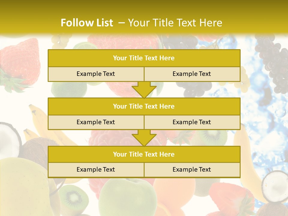 Seasonal Reflection Healthy PowerPoint Template