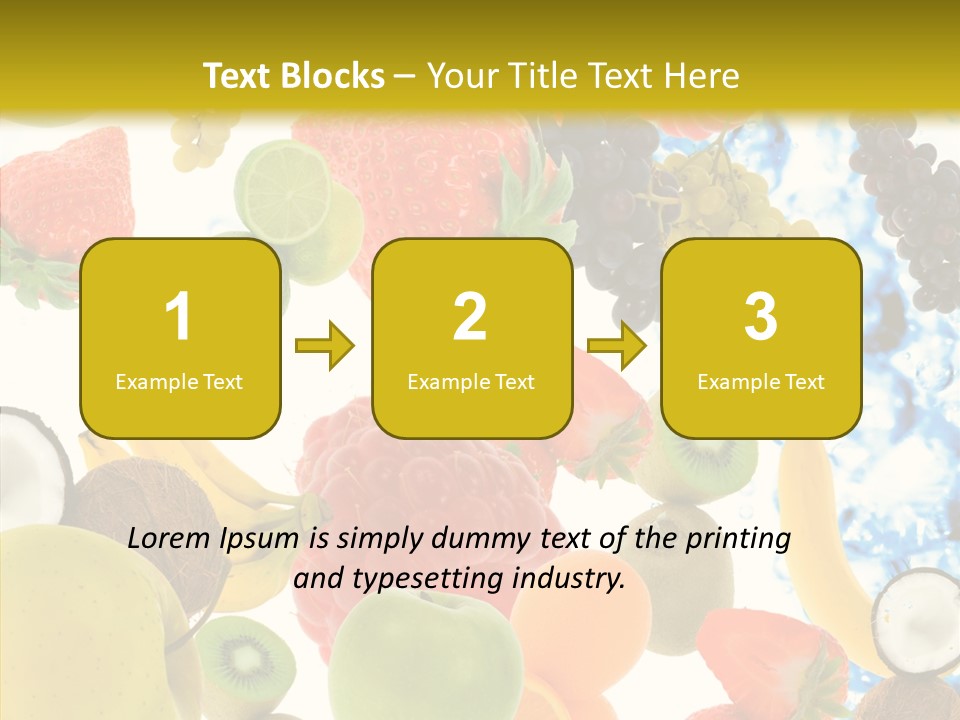 Seasonal Reflection Healthy PowerPoint Template