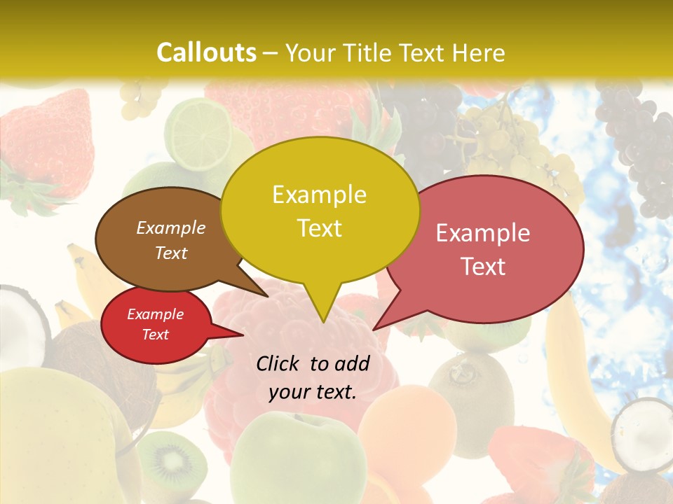 Seasonal Reflection Healthy PowerPoint Template