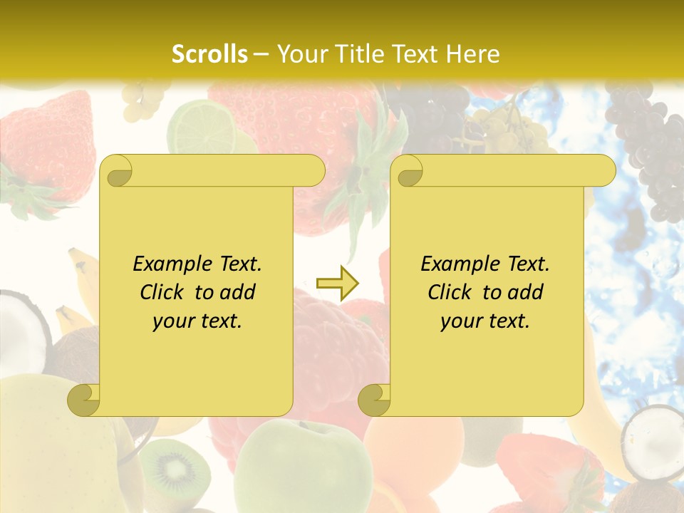 Seasonal Reflection Healthy PowerPoint Template
