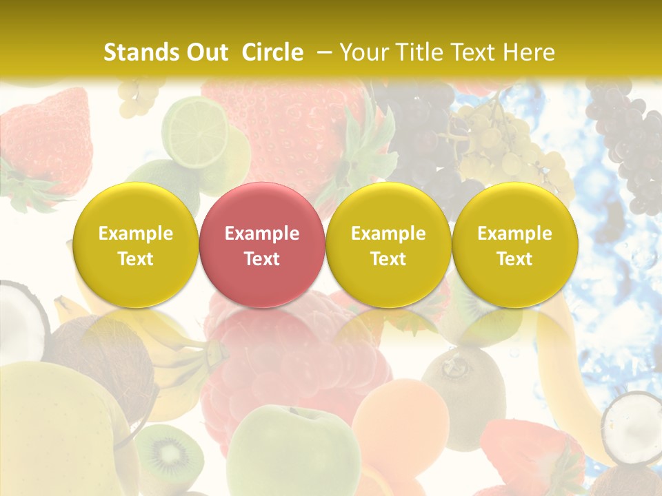 Seasonal Reflection Healthy PowerPoint Template