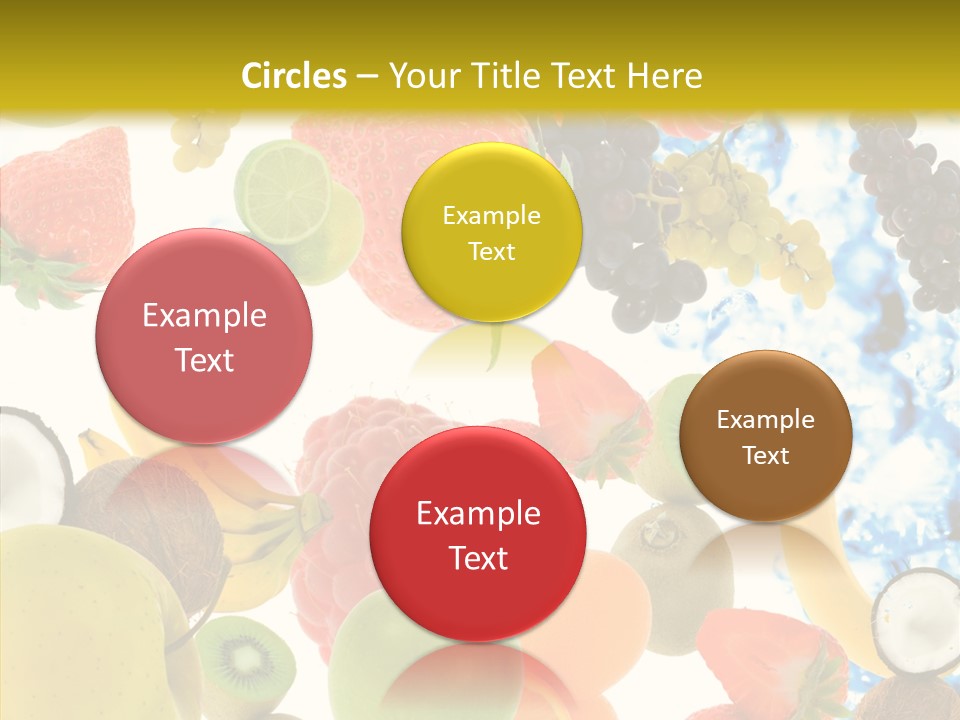 Seasonal Reflection Healthy PowerPoint Template