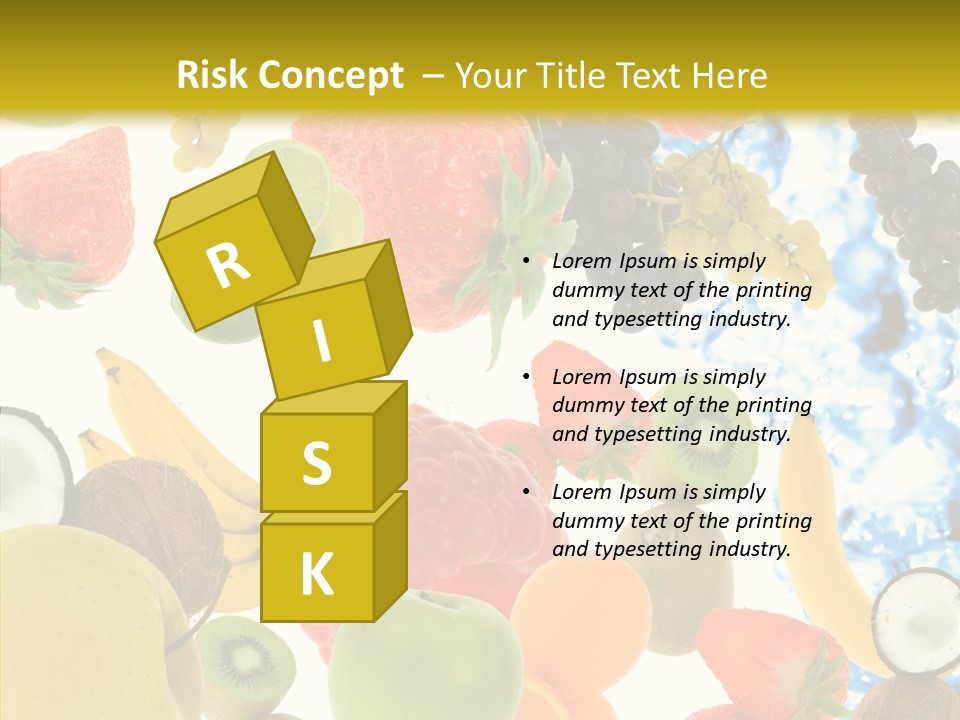 Seasonal Reflection Healthy PowerPoint Template