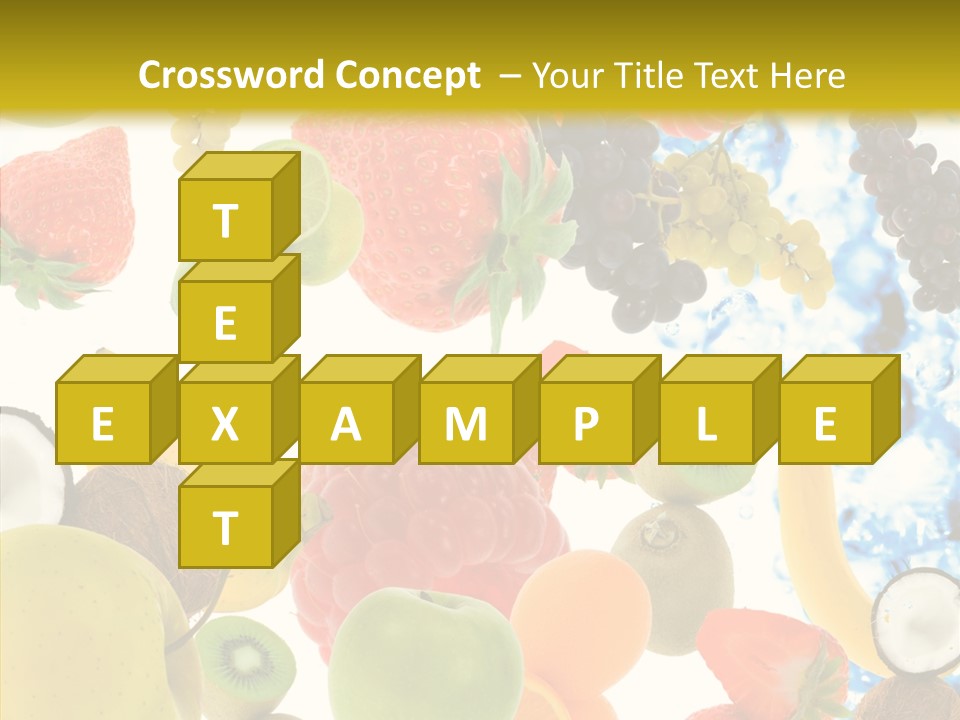 Seasonal Reflection Healthy PowerPoint Template