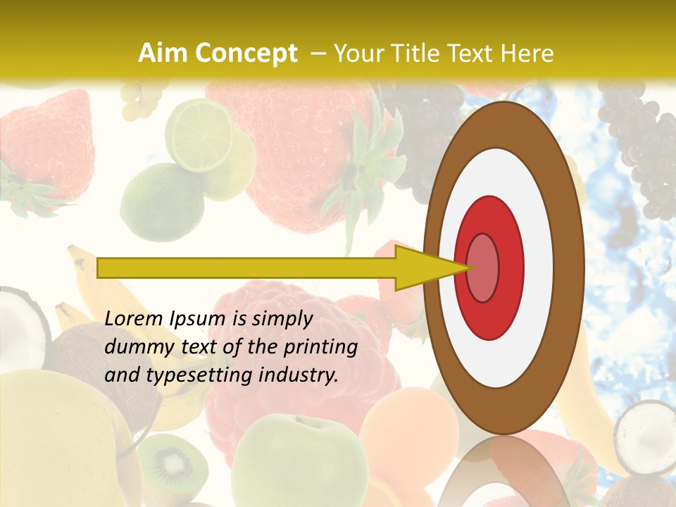 Seasonal Reflection Healthy PowerPoint Template