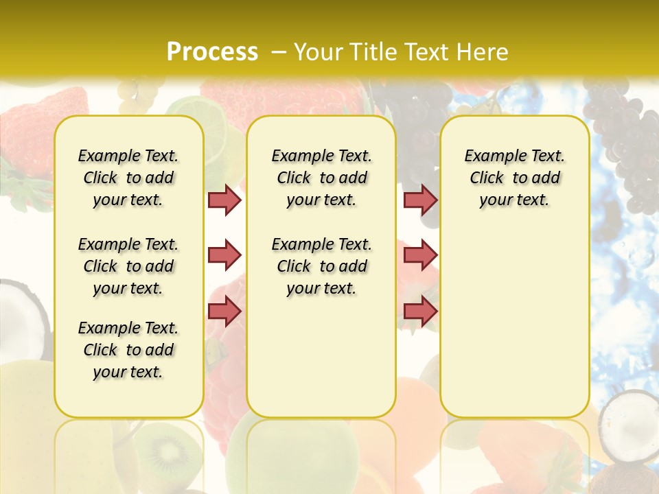 Seasonal Reflection Healthy PowerPoint Template
