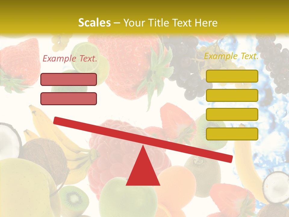 Seasonal Reflection Healthy PowerPoint Template
