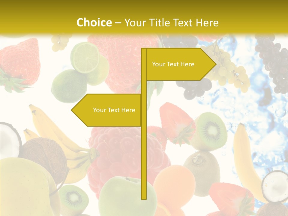 Seasonal Reflection Healthy PowerPoint Template