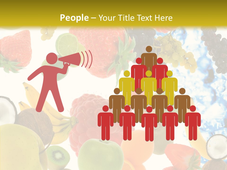 Seasonal Reflection Healthy PowerPoint Template