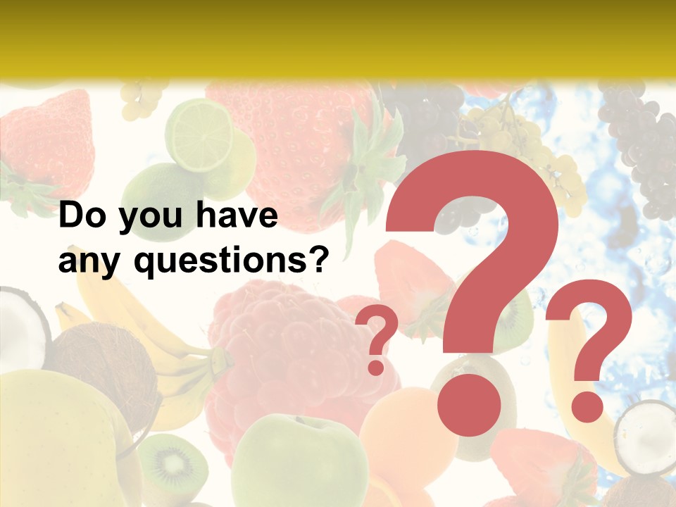 Seasonal Reflection Healthy PowerPoint Template