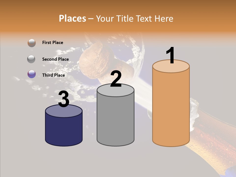 Cork Photography Shot PowerPoint Template