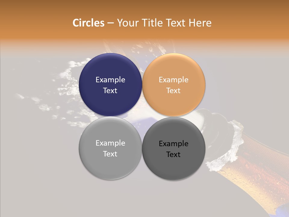 Cork Photography Shot PowerPoint Template