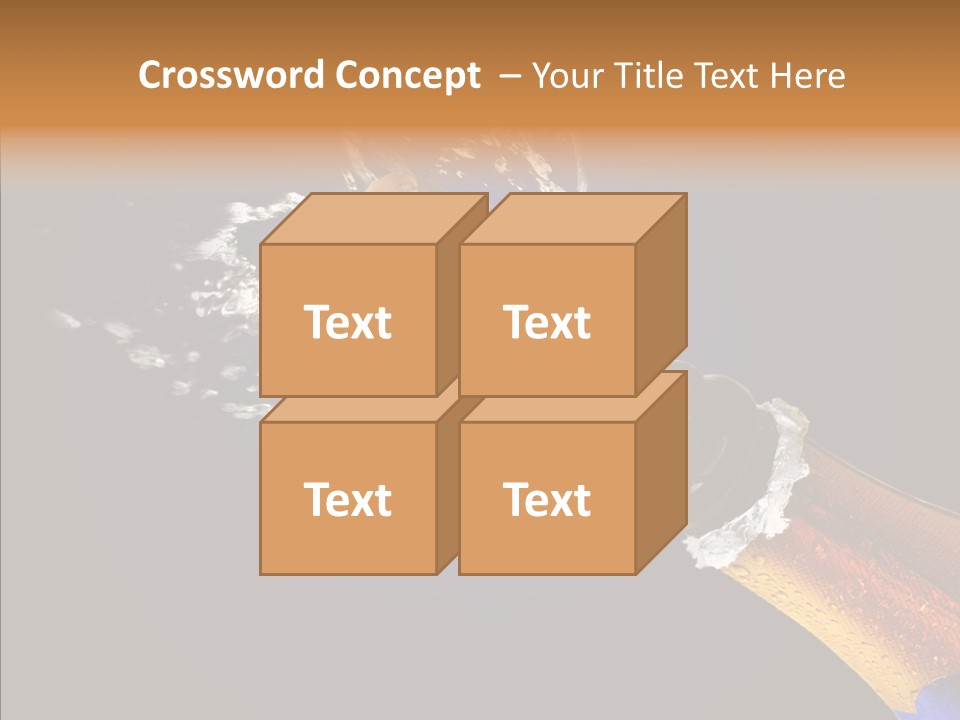 Cork Photography Shot PowerPoint Template