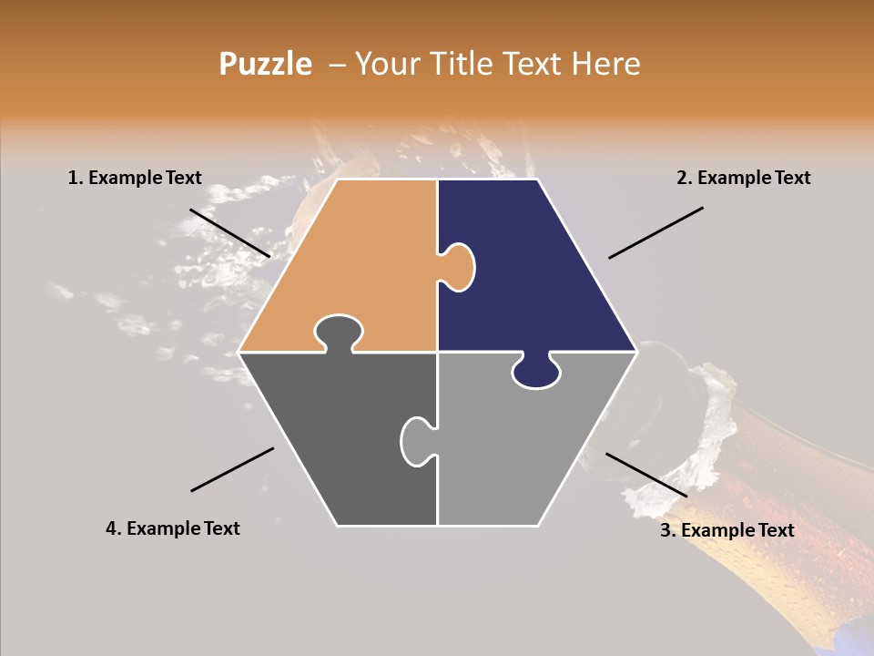 Cork Photography Shot PowerPoint Template